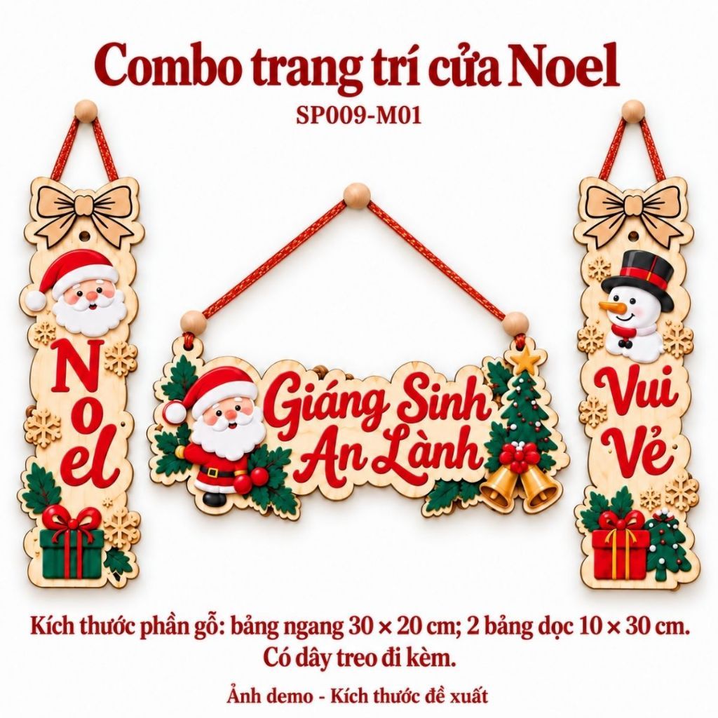 Góc cửa đón Noel — ảnh listing minh họa