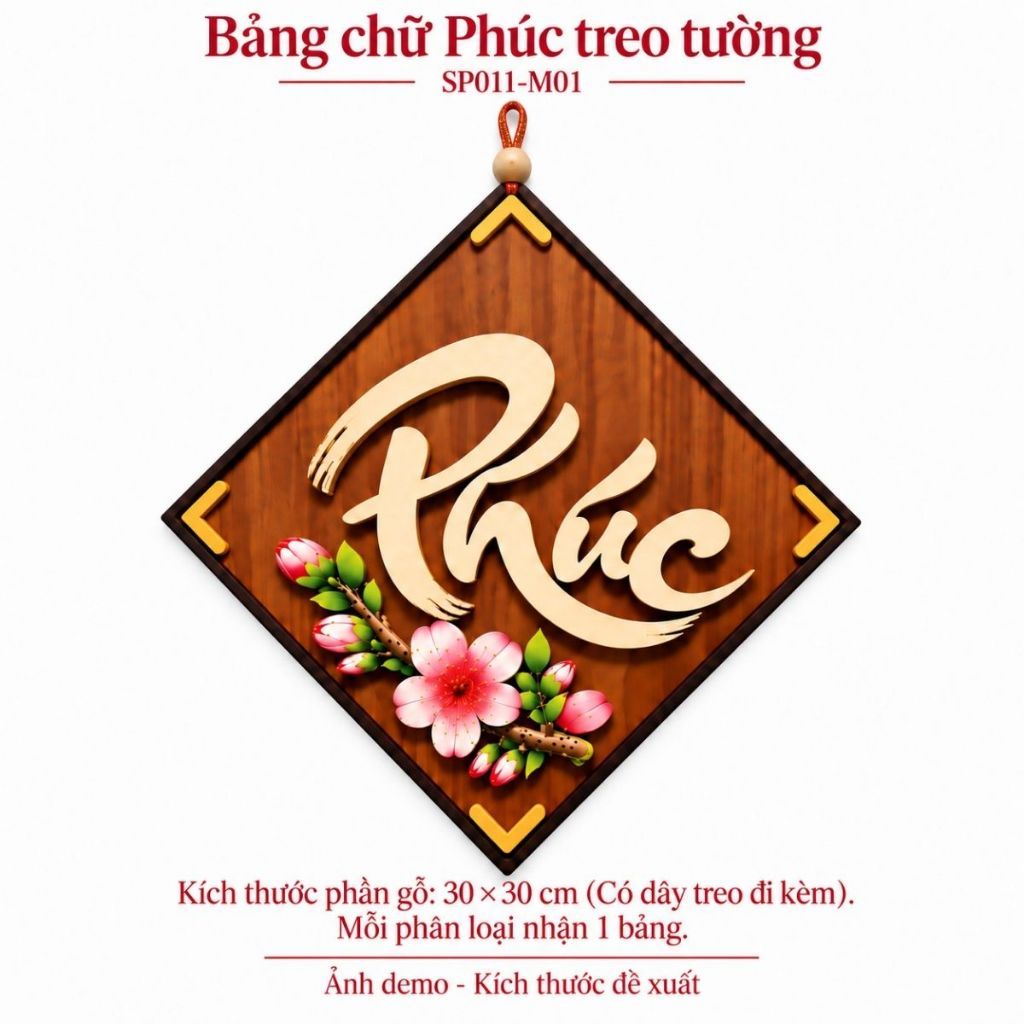 Chữ Phúc · Chữ Tết — ảnh minh họa sản phẩm