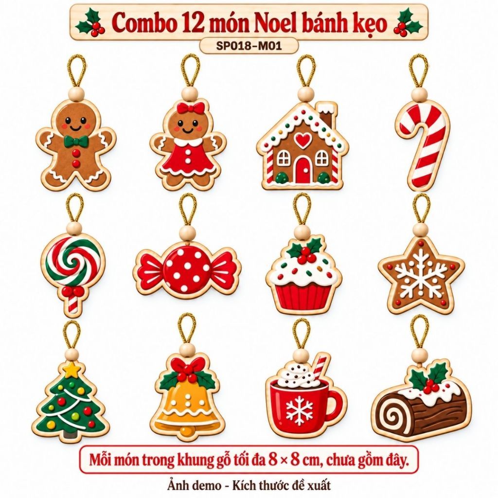 Cây thông bánh kẹo — ảnh listing minh họa