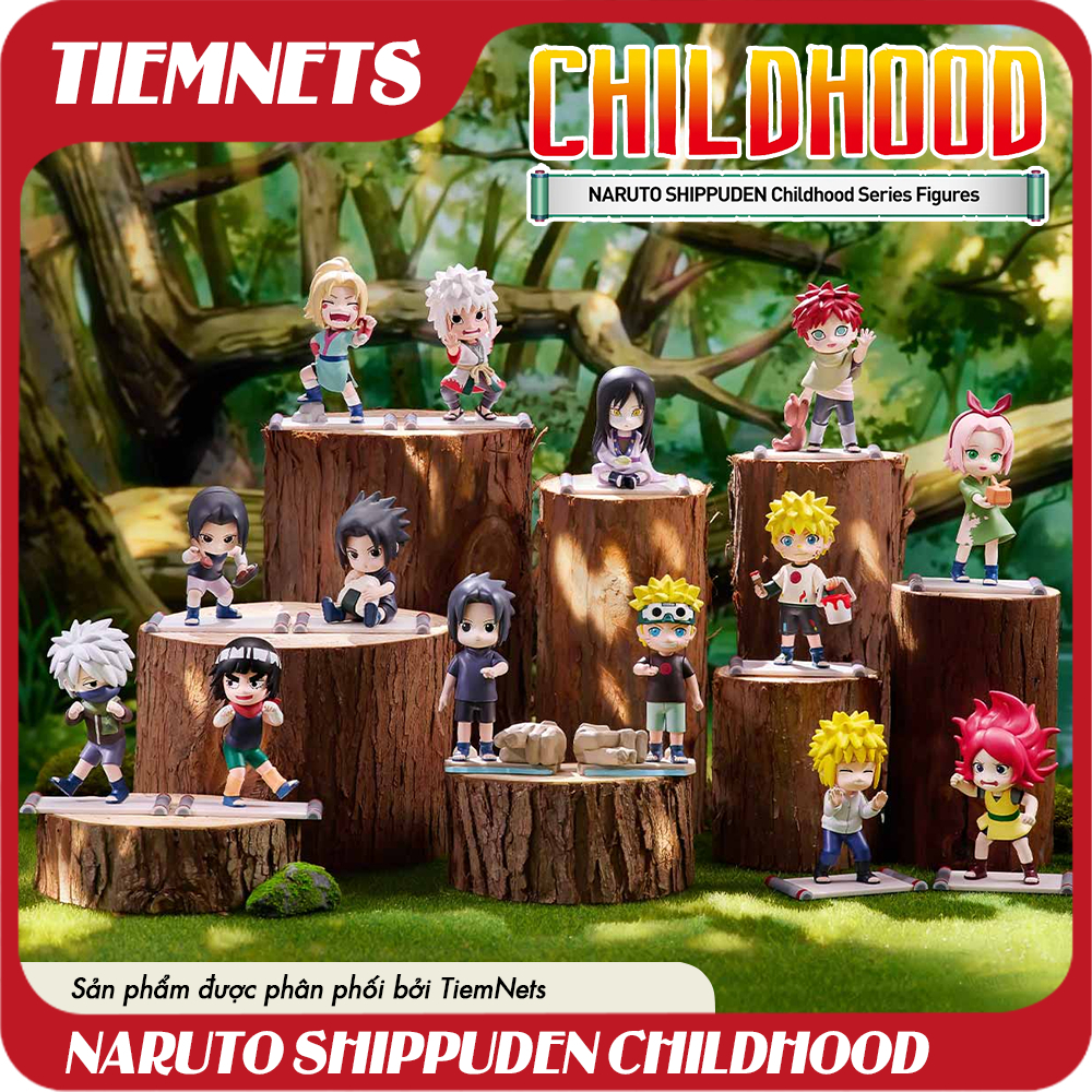 MÔ HÌNH BLIND BOX NARUTO SHIPPUDEN CHILDHOOD - CHÍNH HÃNG POPMART