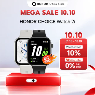 Đồng Hồ Thông Minh HONOR Choice Watch 2i | Màn hình  1.85 " AMOLED, Pin 14 ngày