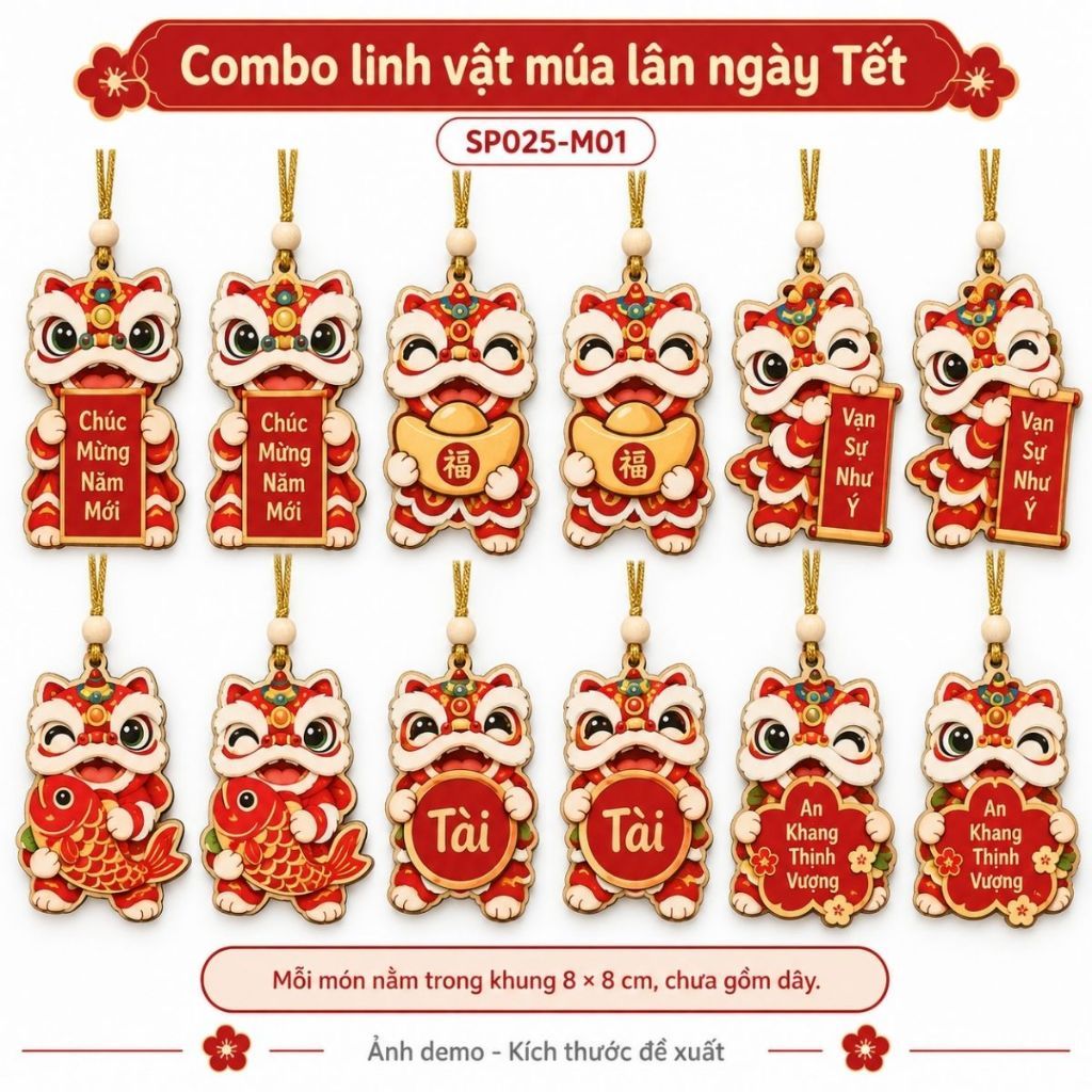 Múa lân rộn ràng — ảnh minh họa sản phẩm