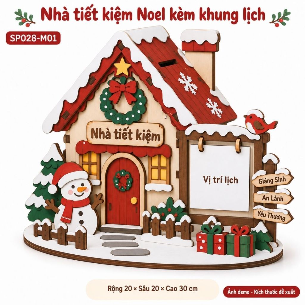 Ngôi nhà tiết kiệm Noel — ảnh listing minh họa