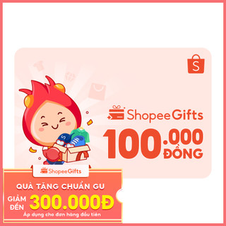 Thẻ quà tặng E-Voucher ShopeeGifts mệnh giá 100.000 VND