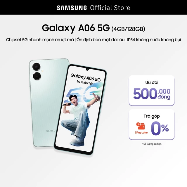 Điện Thoại Samsung Galaxy A06 5G 4GB/128GB