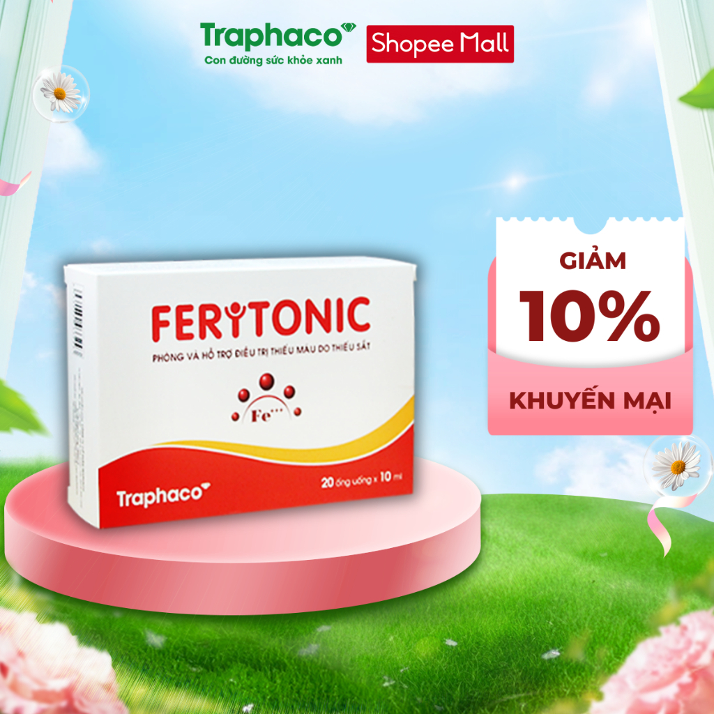 TPBVSK FERITONIC Traphaco Bổ Sung Sắt Cho Bé Và Mẹ Bầu, Giảm Nguy Cơ Thiếu…