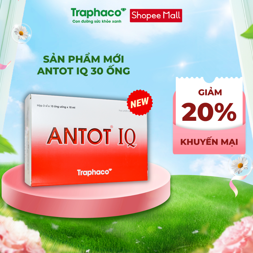 TPBVSK Antot IQ Traphaco Tăng Khả Năng Hấp Thu, Hỗ Trợ Phát Triển Trí Não Hộp…