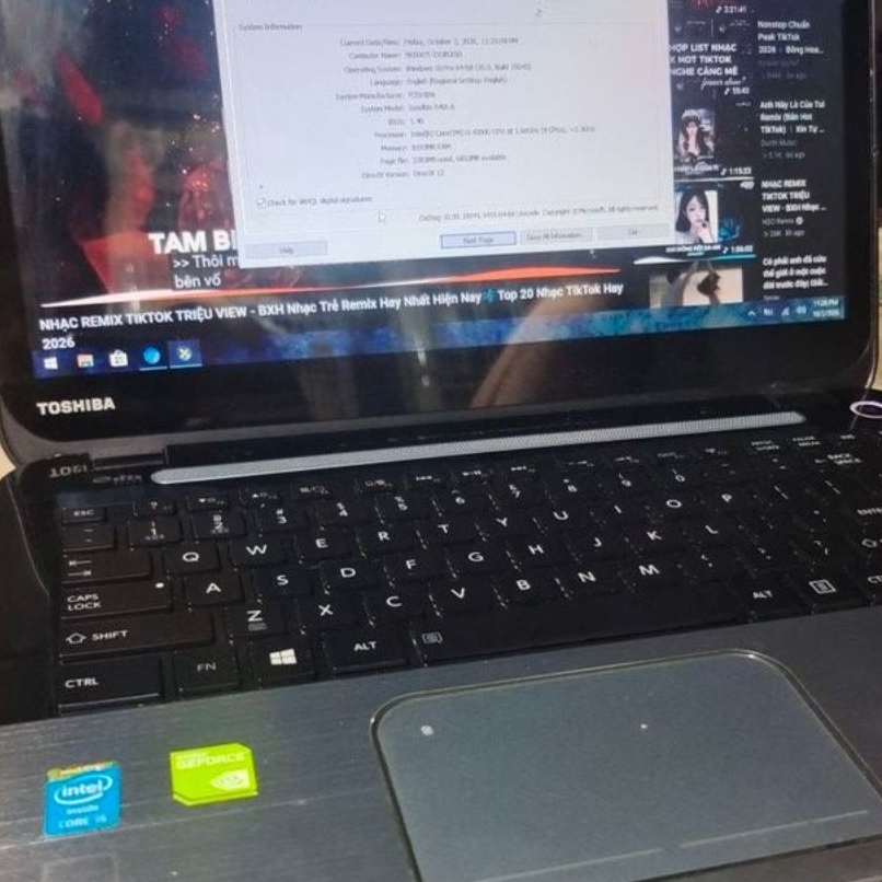 Laptop toshiba satelite gaming nhật s40t-a vga 740m mạnh hơn gt 730 nhôm bền bỉ i5 4200u Ssd ram 8gb