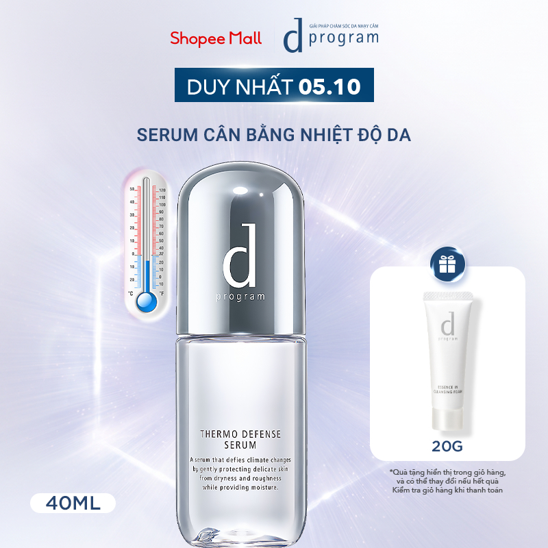 Serum cân bằng nhiệt độ da d Program Thermo Serum 40ml