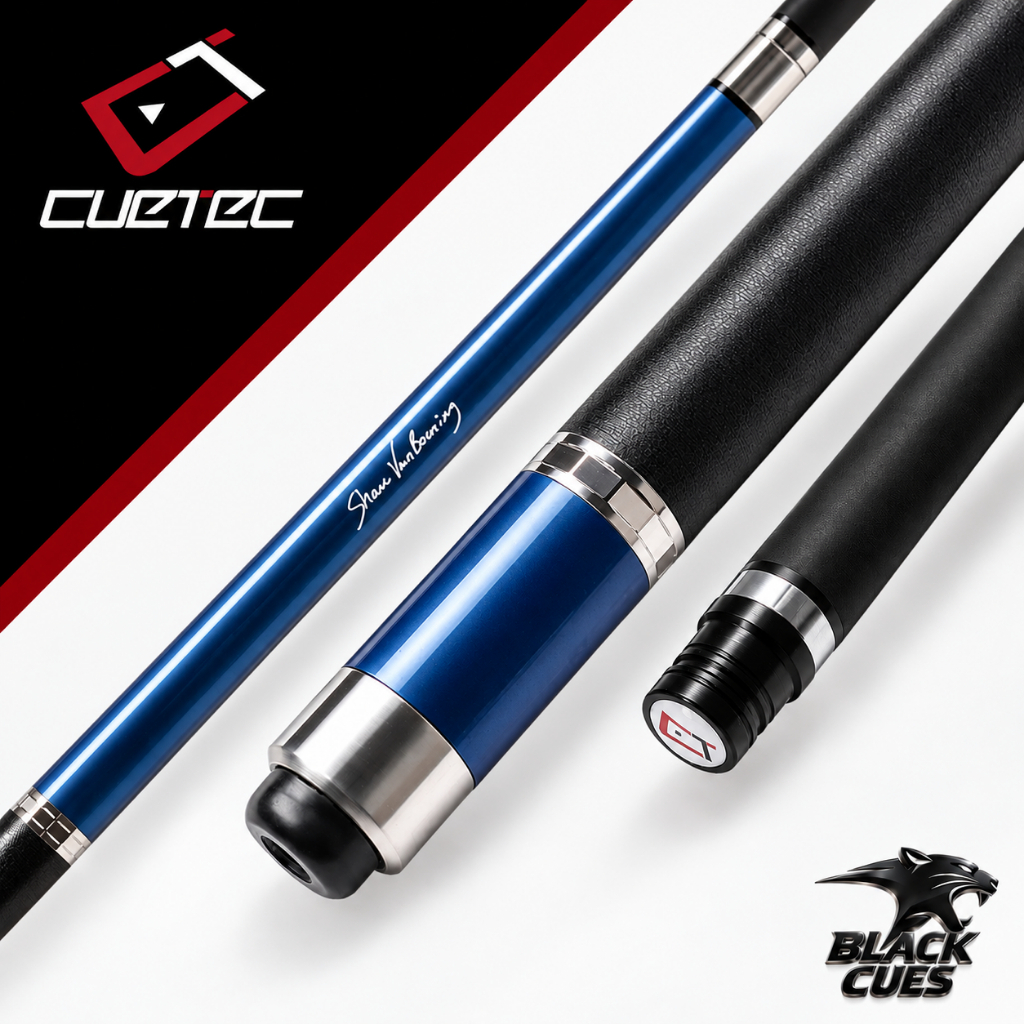 Cơ Cuetec Svb Dakota Chính Hãng, Ngọn Cynergy 12.5, Tặng Kèm Full Phụ Kiện - Black Cues