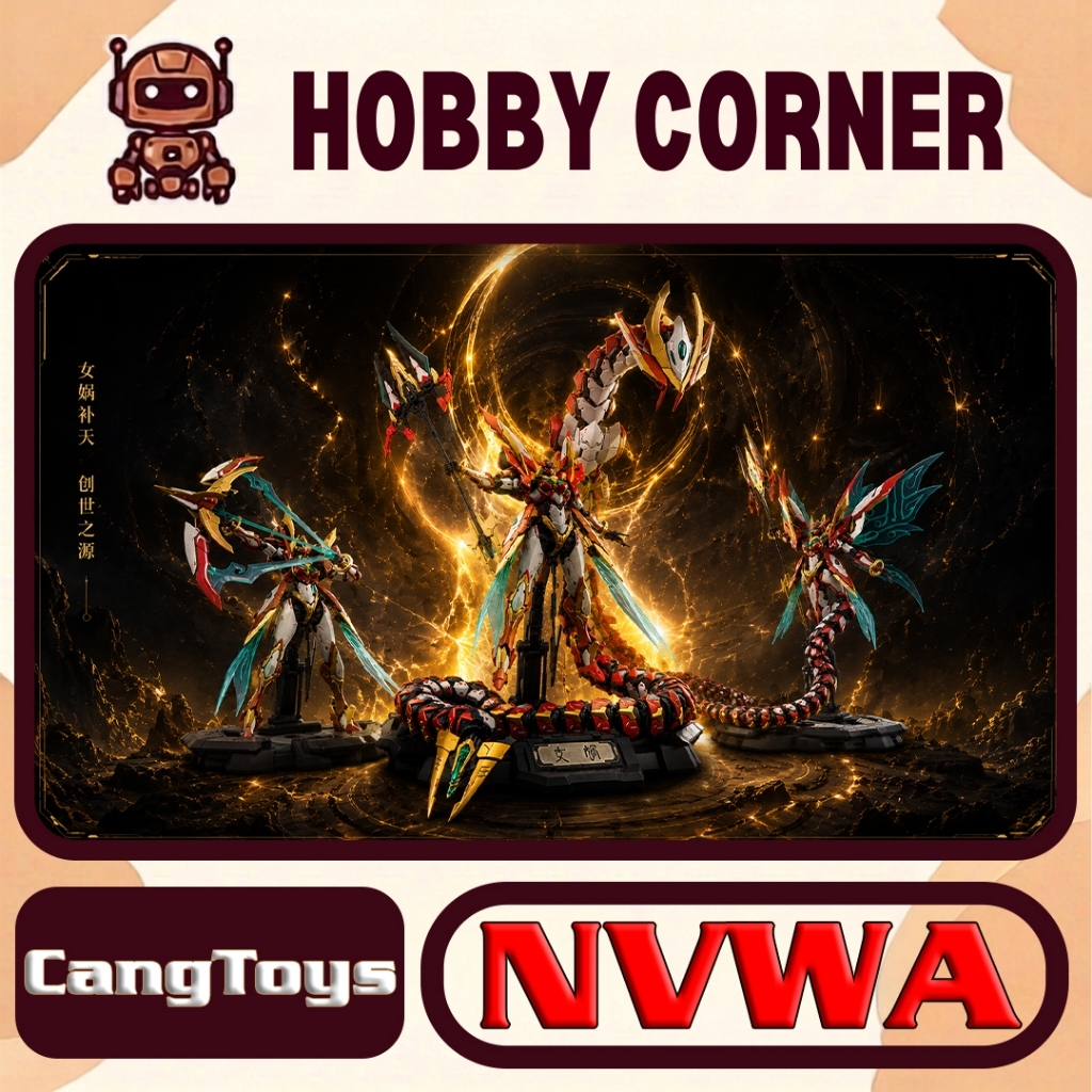 Model Kit 1/100 NVWA - Nữ Oa (tặng base, decal nước, khung xương kim loại)