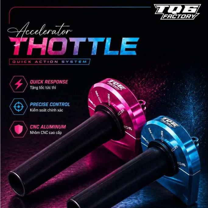 Cùm Tăng Tóc CNC TQ6 Chính Hãng Bảo Hành 12 Tháng - Thiết Kế Tiện Lợi Hiệu Quả