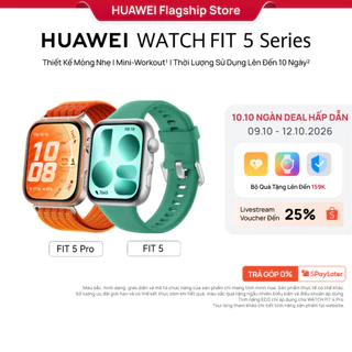 [LIVESTREAM VOUCHER 25%] Đồng Hồ Thông Minh HUAWEI WATCH FIT 5 Series |Titanium & Kính Sapphire 2.5D