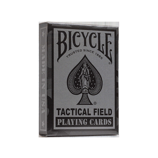 Bicycle Tactical Field (Black) Playing Cards by US Playing Card