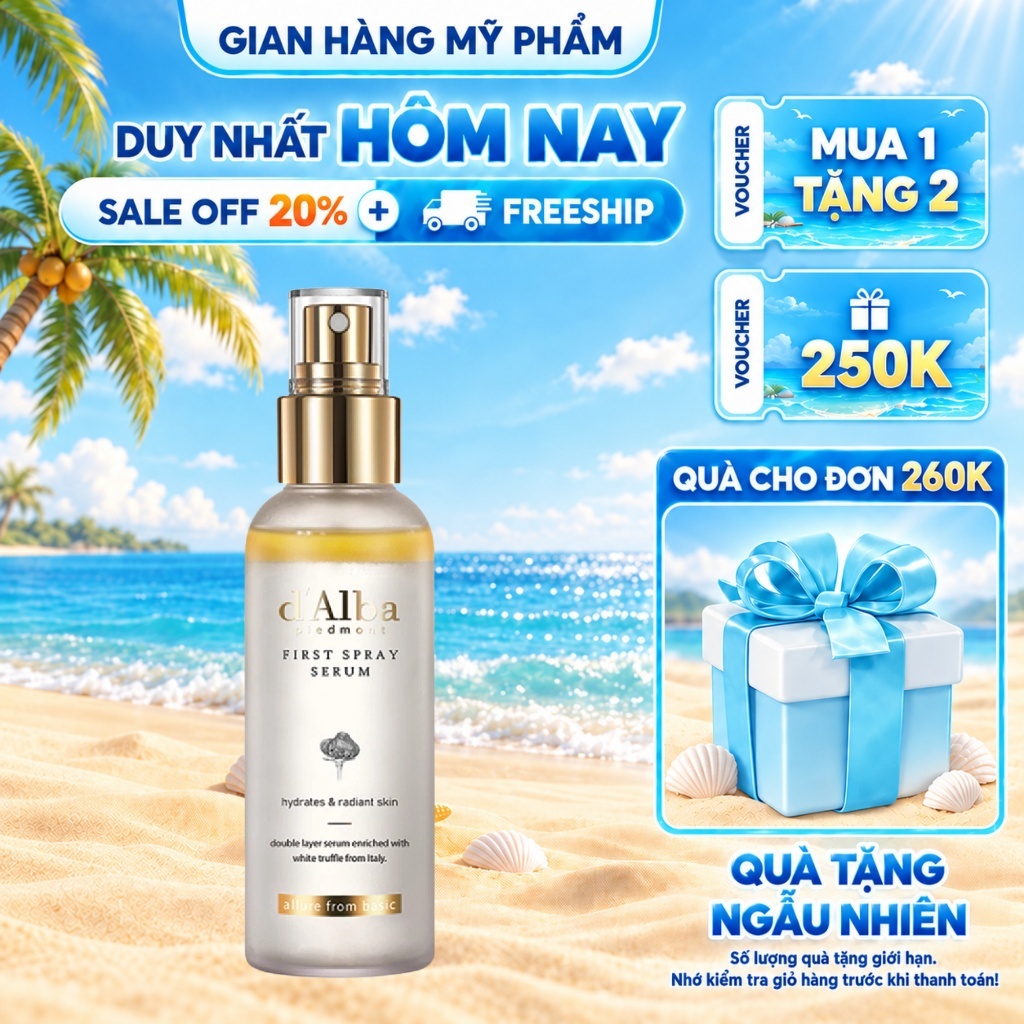 Serum Dạng Xịt Khoáng Căng Bóng Da First Spray Serum 50ml/100ml [ Sản Phẩm…