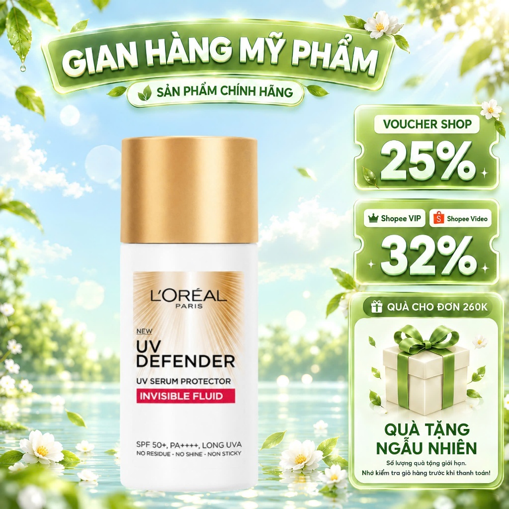 Sữa Chống Nắng Phổ Rộng Vô Hình Thoáng Da, Kháng Mọi Tác Động Invisible SPF…
