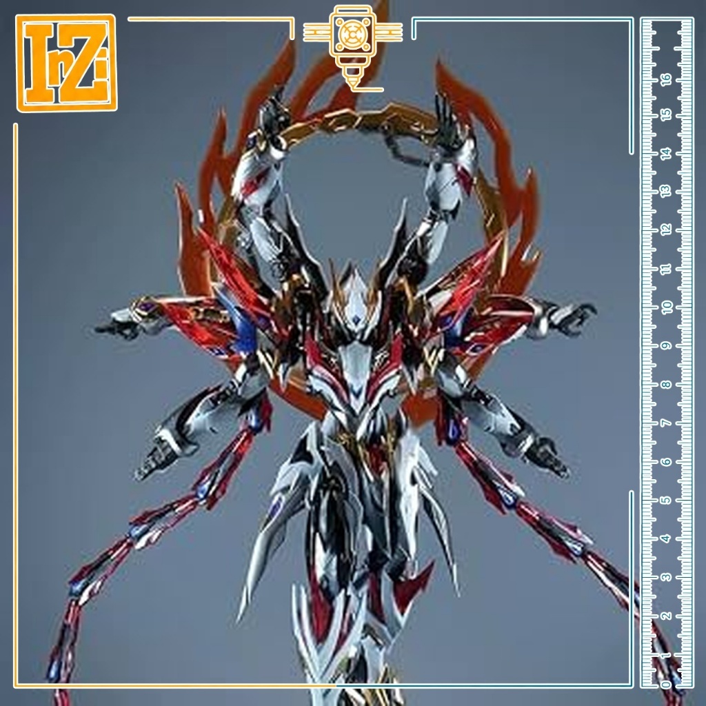 Mô hình lắp ráp 1/100 MNP-XH04W Nezha White - Natra Trắng Motor Nuclear | Mecha Zone
