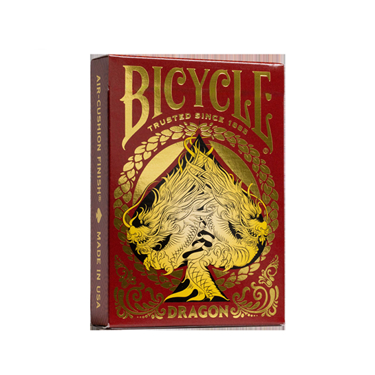 Bicycle Dragon Red Playing Cards by US Playing Card
