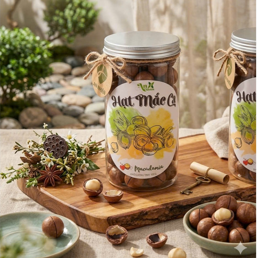HẠT MACCA TÁCH VỎ NHẬP KHẨU ÚC , HẠT DINH DƯỠNG CAO CẤP - 500G