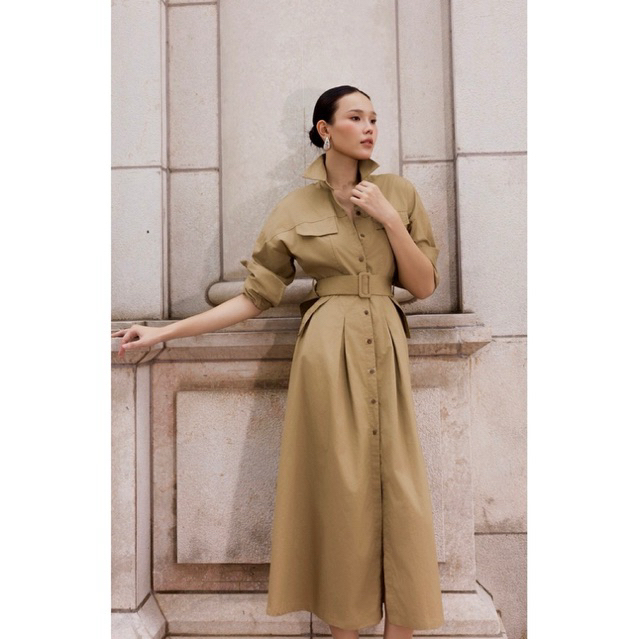 DALIA DRERSS - Váy Trench Coat / NOAH STUDIO