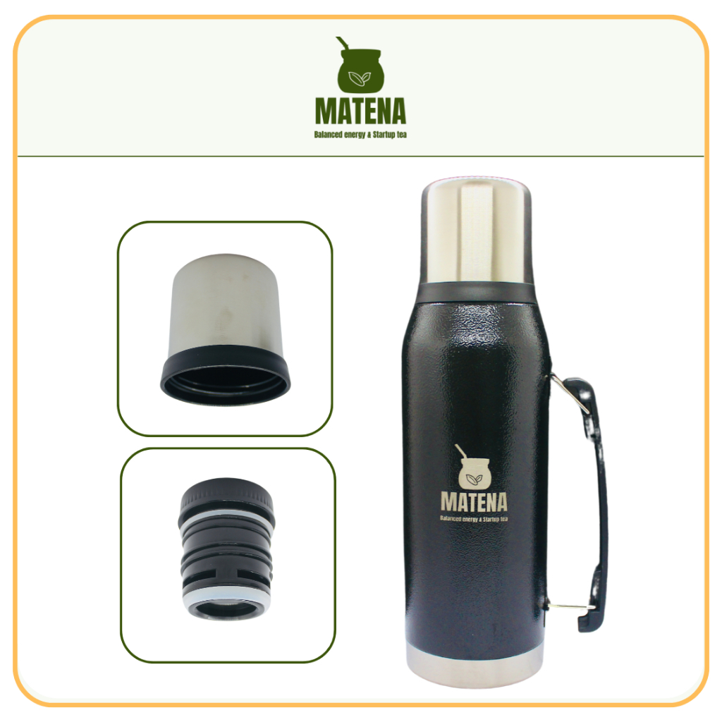 Bình chuyên dụng 1L dùng để uống Trà Nam Mỹ Yerba Mate
