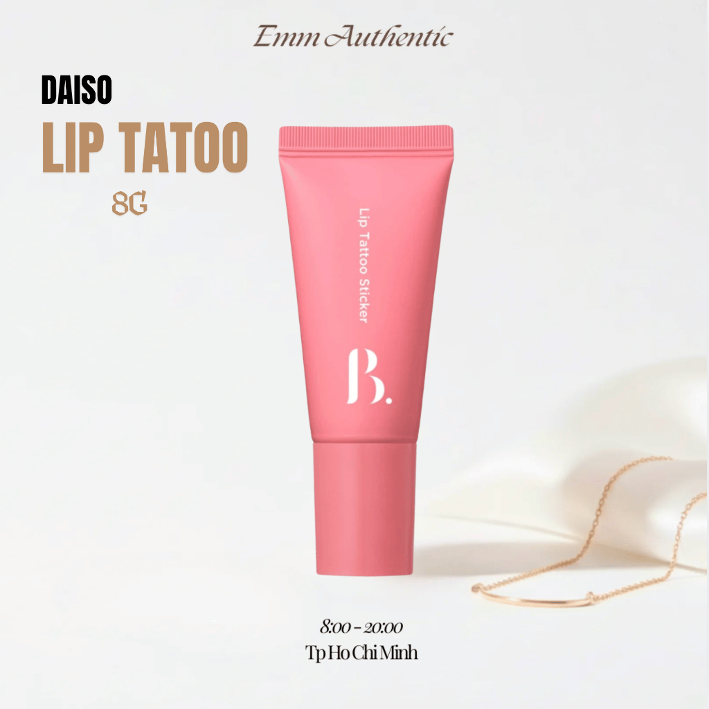 Korea Daiso's Viral Lip Tattoo By Tony Moly Son lột Hàn Quốc