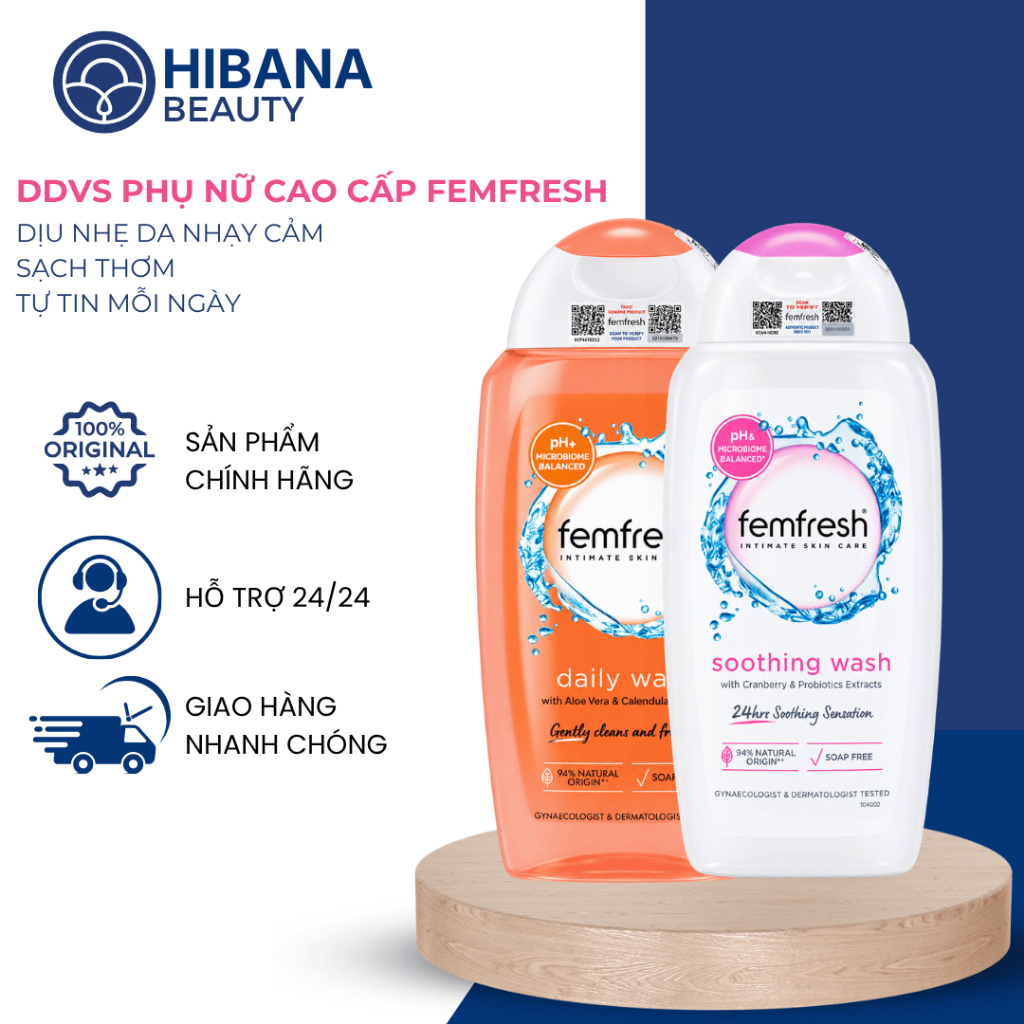 Dung Dịch Vệ Sinh Phụ Nữ Femfresh Hằng Ngày Daily Intimate Wash