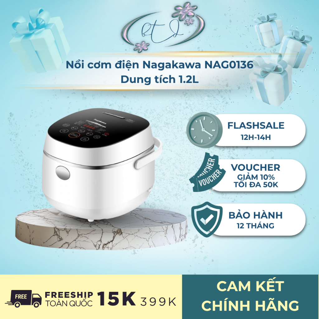 Nồi cơm điện Nagakawa NAG0136