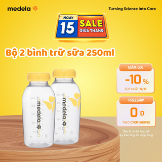 Bình trữ sữa | Medela bộ 2 bình loại 250ml