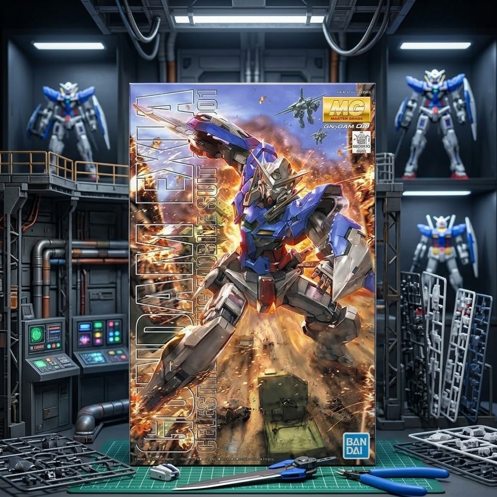 Mô Hình Gundam MG 1/100 Gundam Exia (Gundam 00) - Bandai