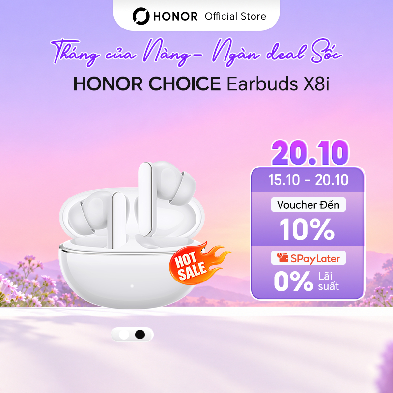 Tai Nghe Bluetooth HONOR Choice Earbuds X8i Bluetooth 6.0 Kết Nối 2 Thiết Bị…