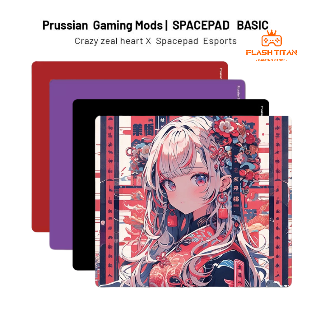 Lót chuột gaming SpacePad V2 Prussian - Pad chuột control fps cao cấp - Hỗ trợ…