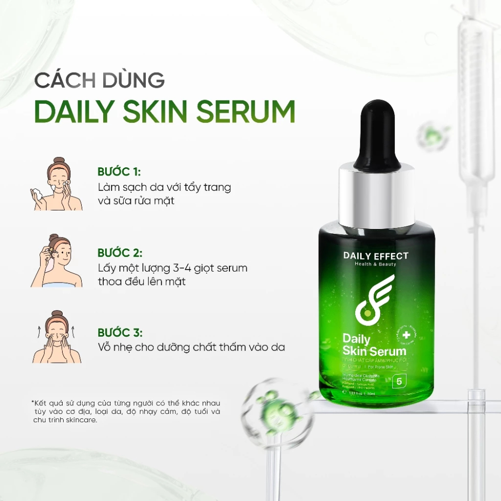 Ảnh 5 của Serum DAILY EFFECT Daily Skin Serum giúp cấp nước, làm dịu da 30g