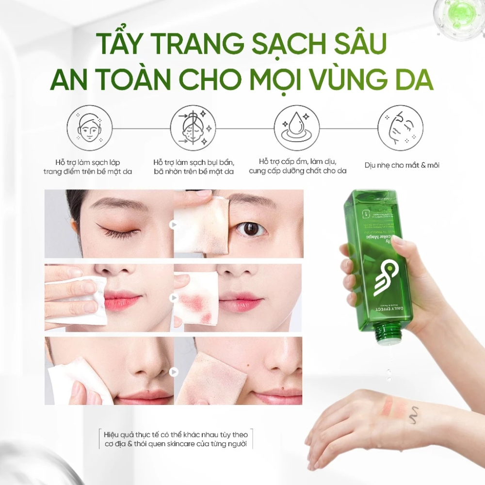 Ảnh 4 của Nước Tẩy Trang DAILY EFFECT Daily Micellar Magic làm sạch dịu nhẹ 200ml