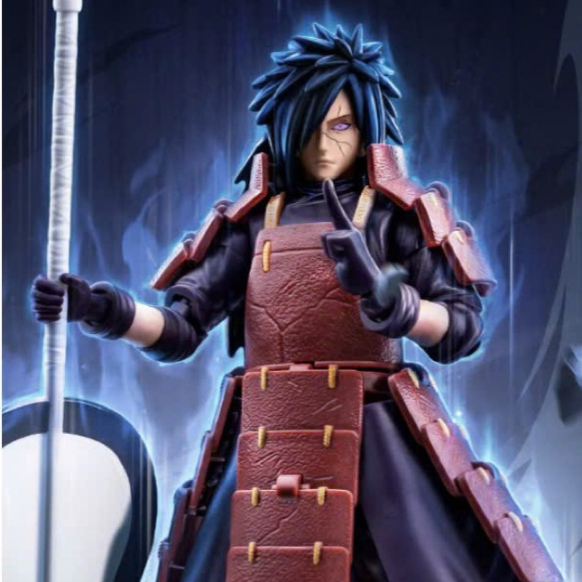 Mô Hình Naruto - Uchiha Madara Reaninmation Model Kit Figure Chính Hãng Blokees