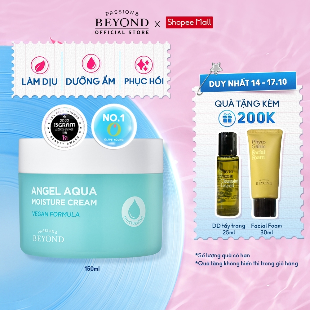 Kem dưỡng ẩm Tinh Linh Nước làm dịu Beyond Angel Aqua Moisture Cream