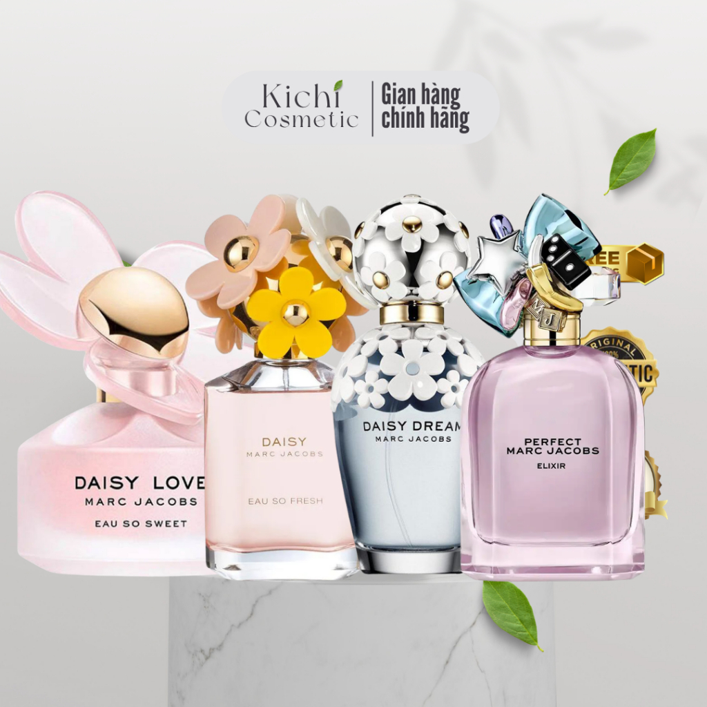 Nước hoa Daisy Marc Jacobs  Love Eau So Sweet, Daisy Eau So Fresh, Daisy Dream, Perfect Elixir