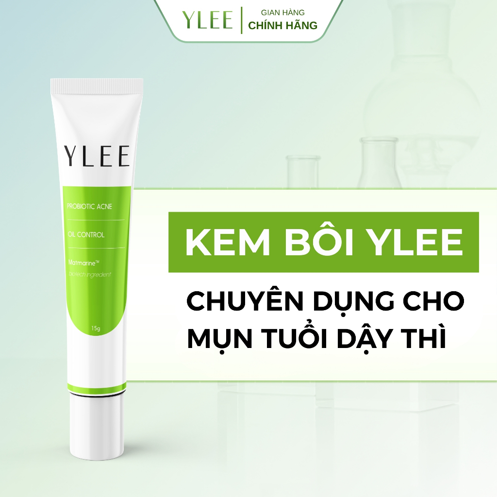 Kem Bôi Mụn YLEE Cho Tuổi Dậy Thì - Hỗ Trợ Giảm Mụn Trứng Cá, Giảm Thâm Mụn…