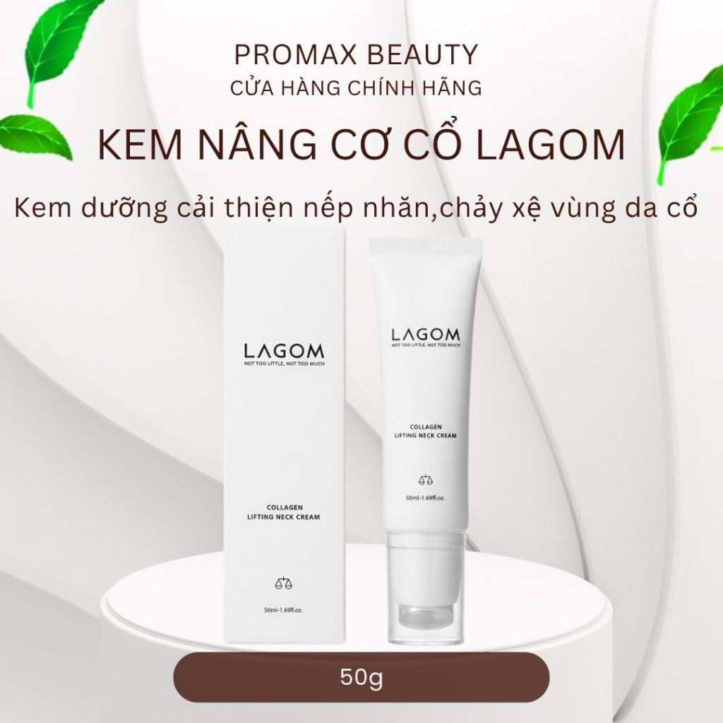 Kem Dưỡng Cổ Lagom Collagen Lifting Neck Cream 50ml Chống Nhăn - 50ml