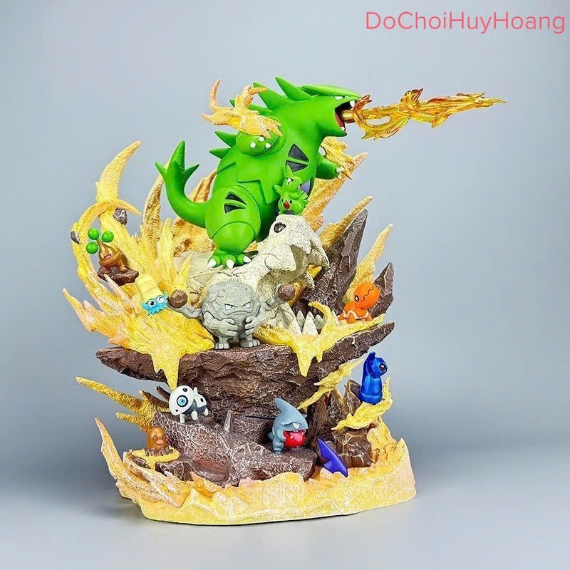 Mô Hình tượng Pokemon Tyranitar team hệ đá cát 31cm