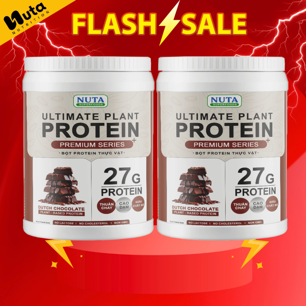 Bột Protein Thực Vật Ultimate Plant Bổ Sung Đạm thực Vật