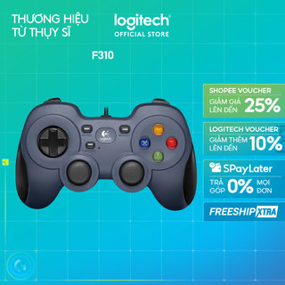 Tay cầm gaming console có dây Logitech F310 - 4 phím di chuyển D-Pad, TV Android