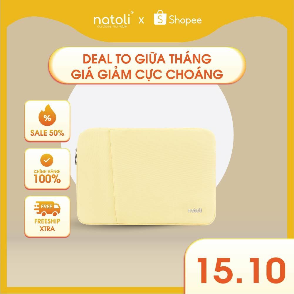 Túi đựng laptop chống sốc thương hiệu NATOLI đủ size dày dặn kháng nước BST…
