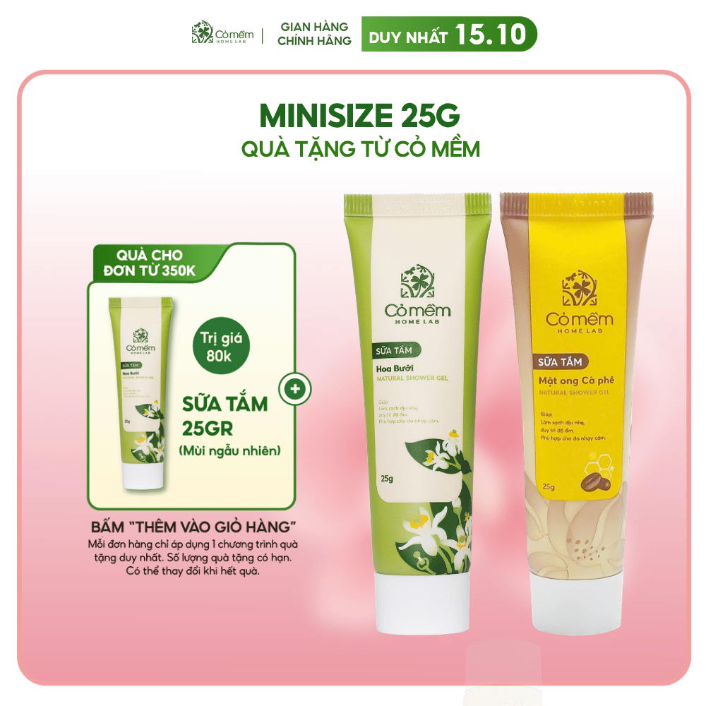 Quà tặng minisize Cỏ Mềm 25gr