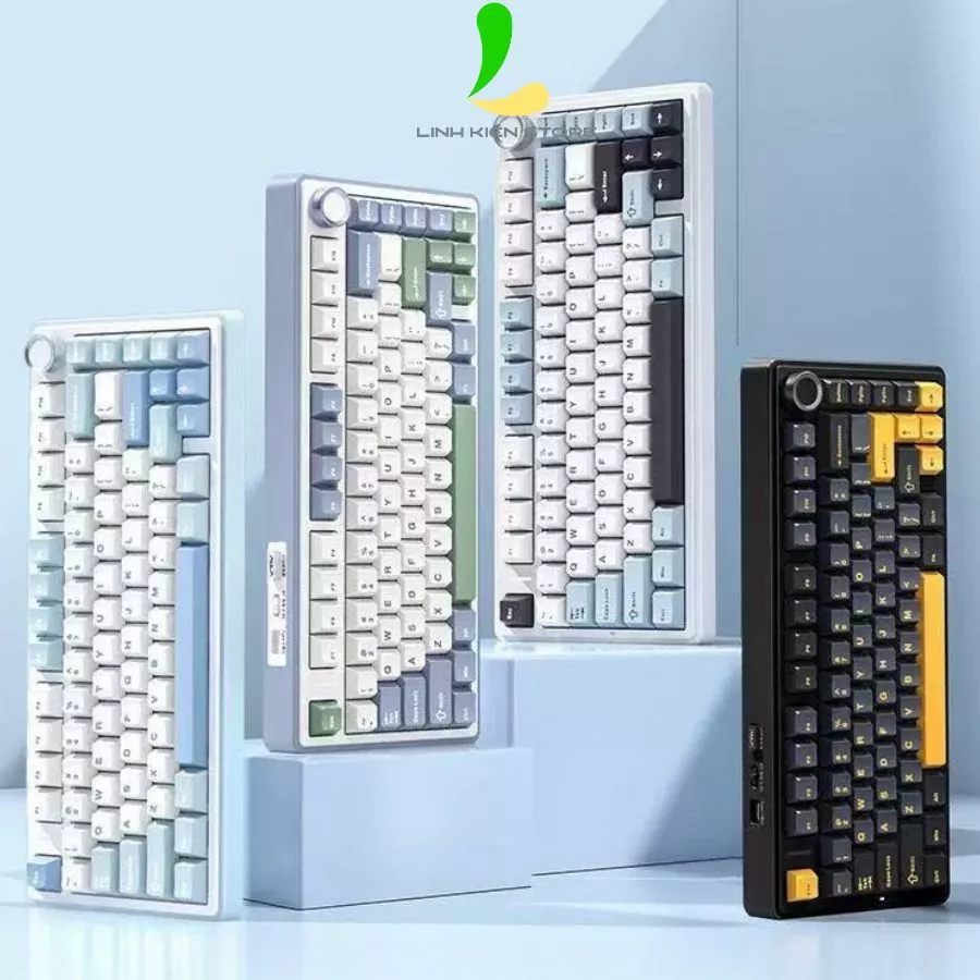 [HÀNG MỚI] Thanh Lý Xả Kho Bàn Phím Cơ Gaming AULA F75, F75Max, F75Pro, WIN68 Và Nhiều Mẫu Aula Blue