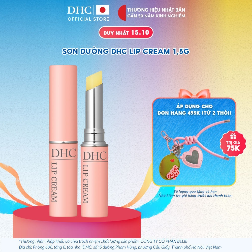 Son dưỡng môi DHC Lip Cream