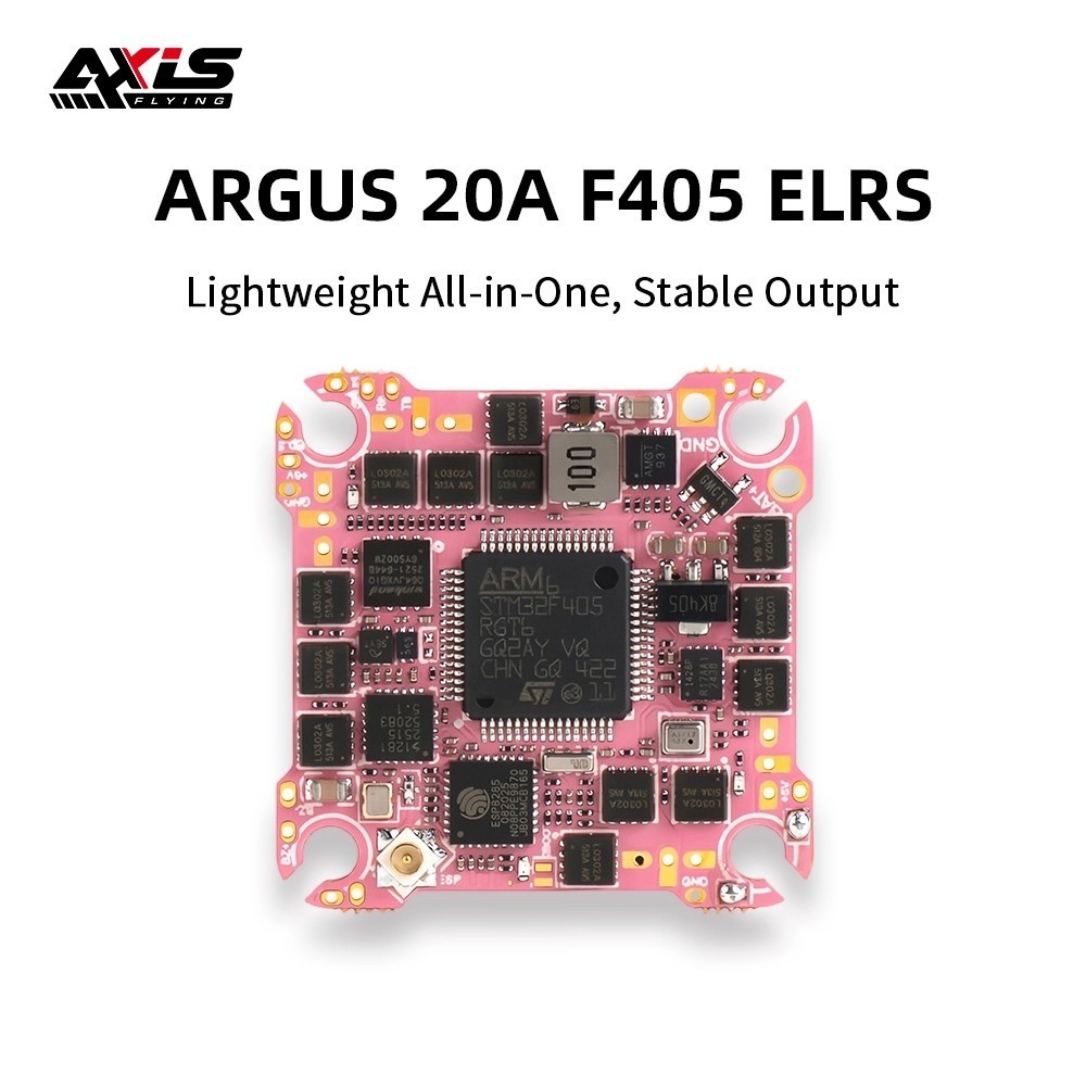 MẠCH AXISFLYING ARGUS 20A F405 ELRS AIO (3-4S)