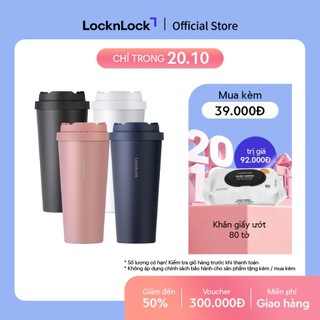 Bình giữ nhiệt lock&lock energetic one-touch thép không gỉ 316l 550ml và 400ml - lhc3249