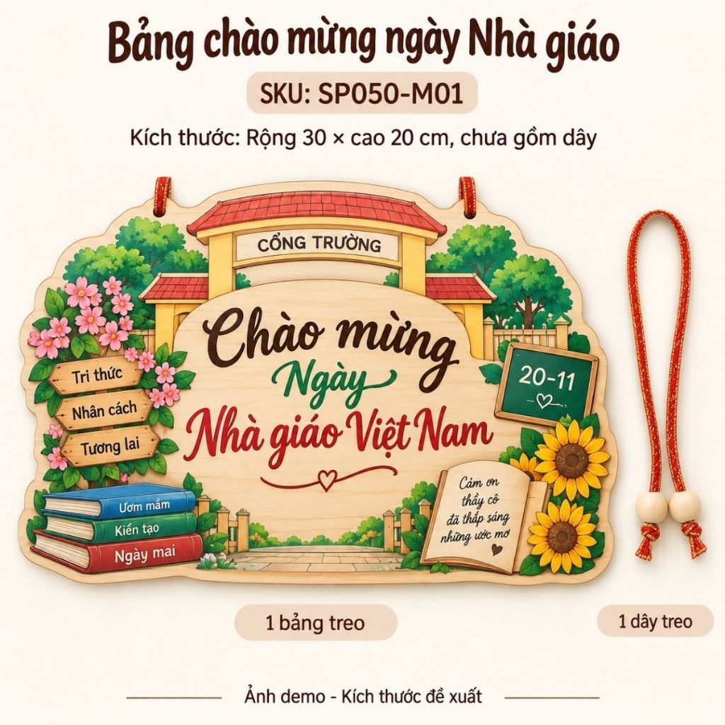 Tri ân thầy cô 20/11 — ảnh minh họa