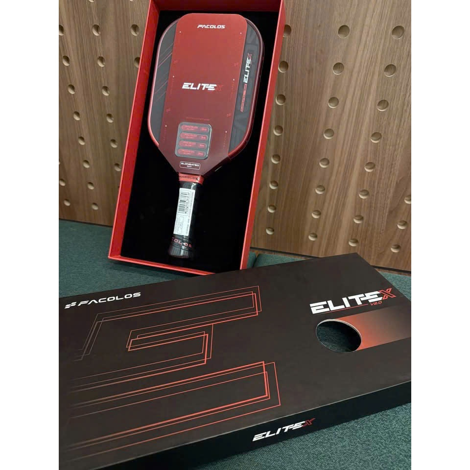 [FACOLOS] VỢT PICKLEBALL FACOLOS ELITE X V2.0 TARRIO BẢN CHÍNH THỨC - CHÍNH HÃNG